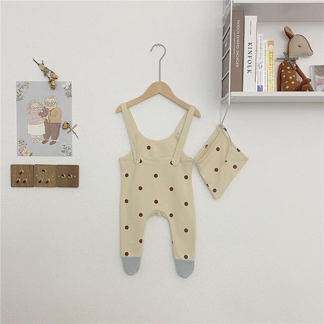 Springtime Baby Overalls Set