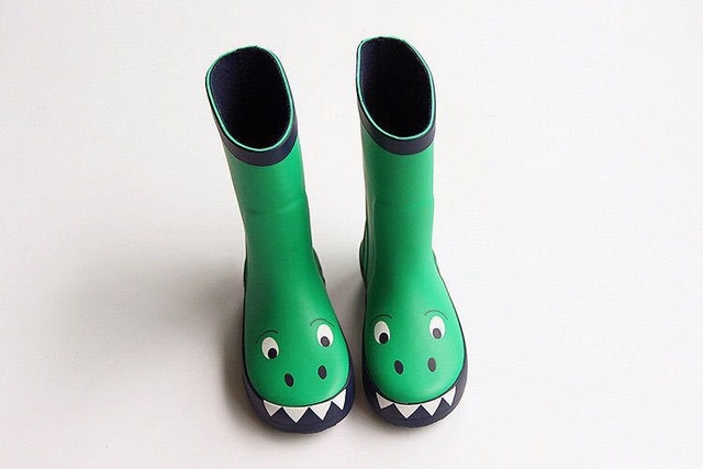 Dinosaur Delight Kids Rain Boots