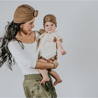 Mommy-Baby Matching Turban Hats