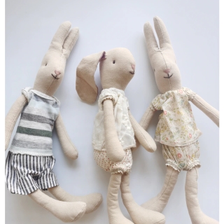 Bunny Bliss Cotton Linen Toy