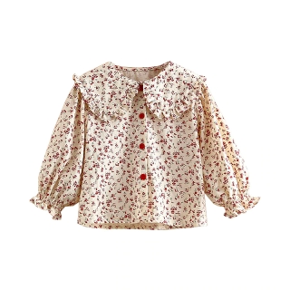 Sweet Floral Girls' Blouse