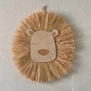 Nordic Lion Nursery Wall Decor