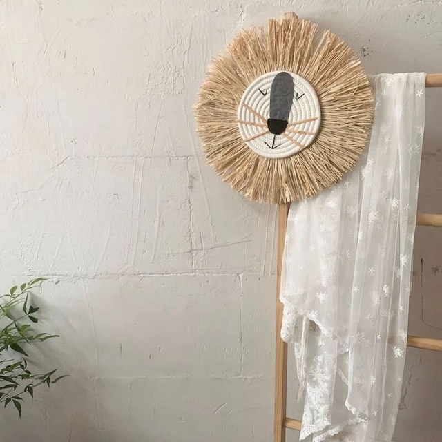 Nordic Lion Nursery Wall Decor