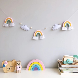 Nordic Rainbow Nursery Decor