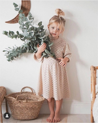 Vintage Toddler Winter Dress