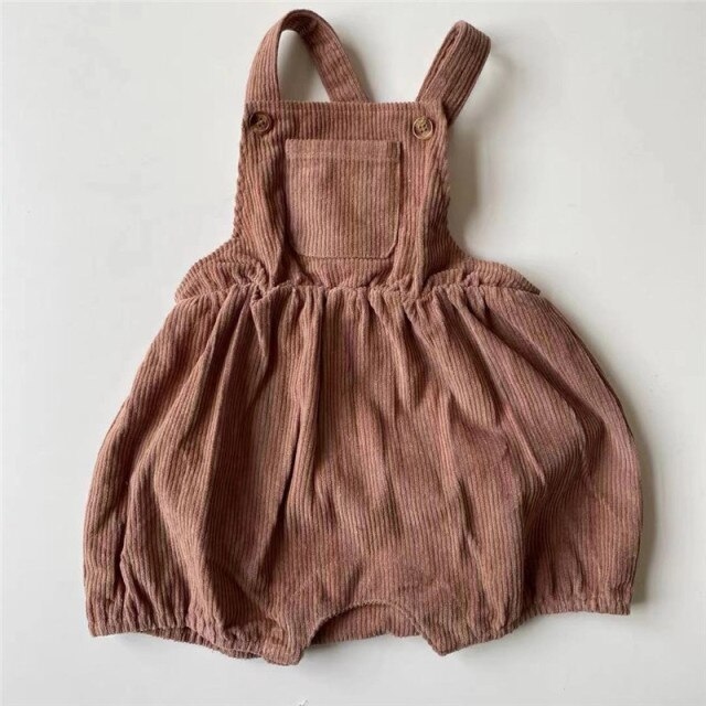 Enkeli BB Kids' Spring Corduroy Overalls