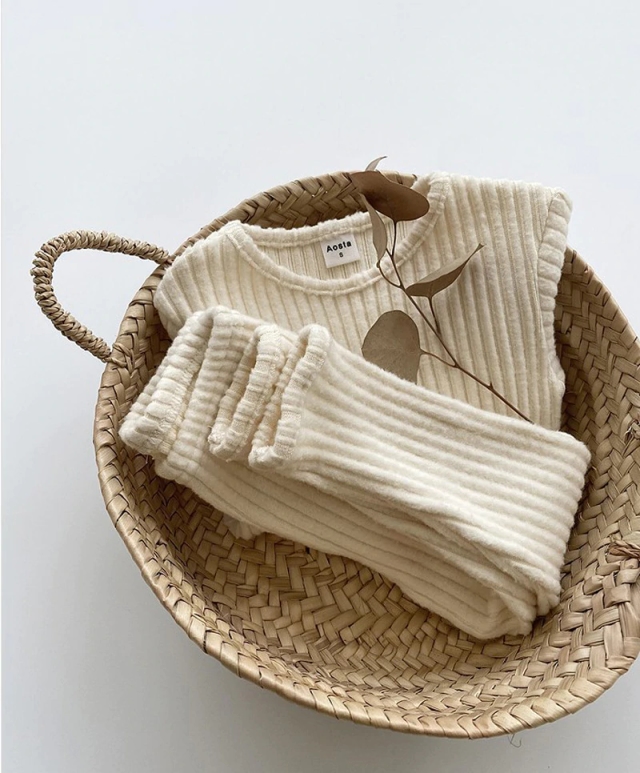 Cozy Winter Baby Outfit Set