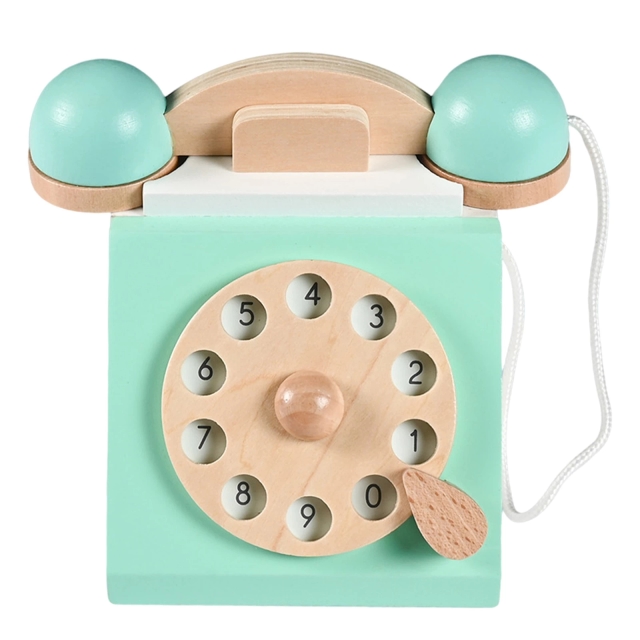 Wooden Vintage Phone