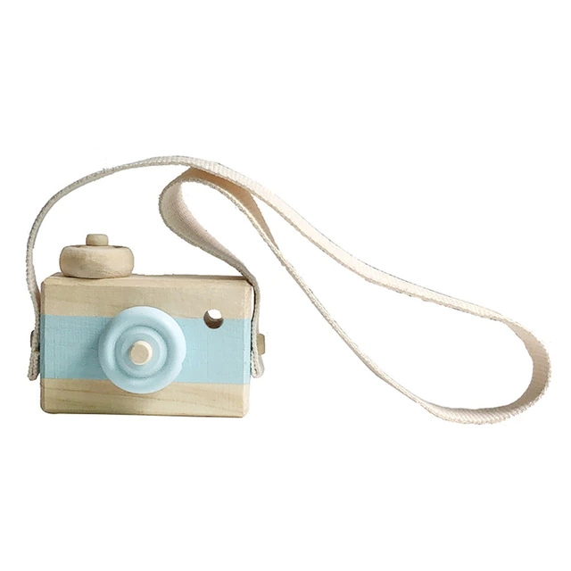 Wooden Miniature Camera Toy