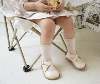 Kids' Genuine Leather School Sneakers