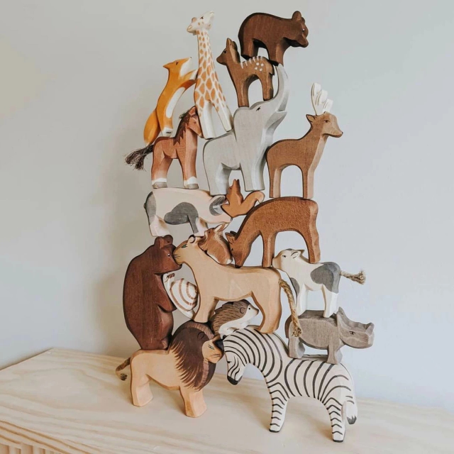 Forest Animal Wooden Educational Toys