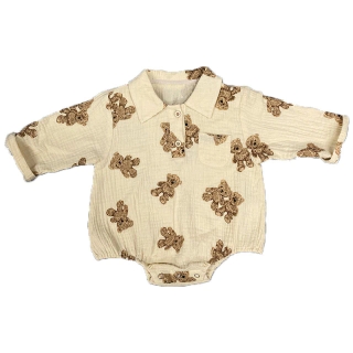 Organic Cotton Baby Romper Set