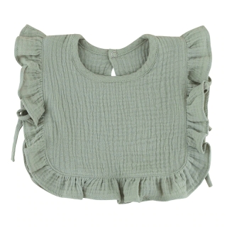 Lace Cotton Adjustable Baby Bib