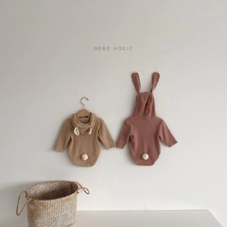 Baby Animal Hooded Romper