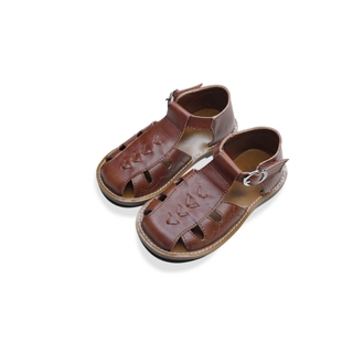 Breathable Leather Kids' Sandals