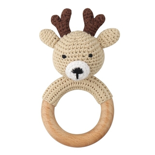 Woodland Animal Crochet Rattle