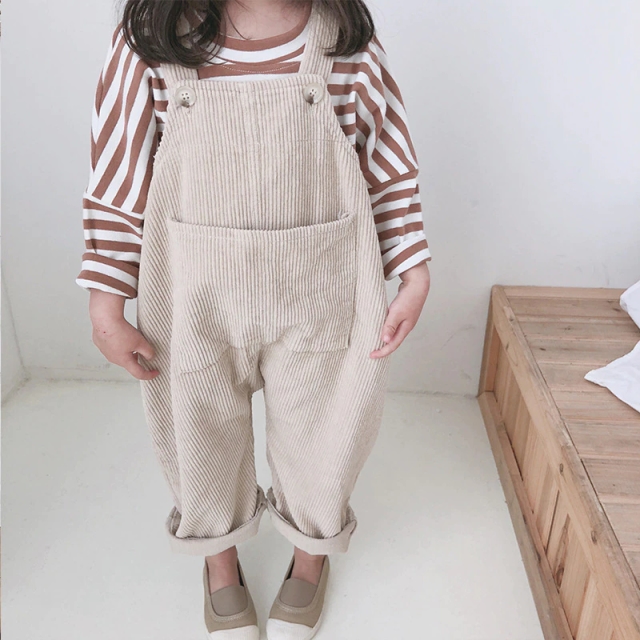 Unisex Toddler Corduroy Overalls