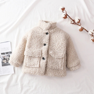 Cozy Toddler Sheep Wool Coat